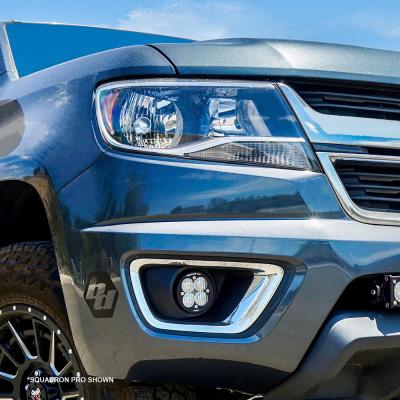 Squadron-R Sport Fog Pocket Kit - 15-19 Colorado/Canyon / Silverado/Sierra 2500HD/3500HD (Wide Cornering; Baja Amber) Baja Designs
