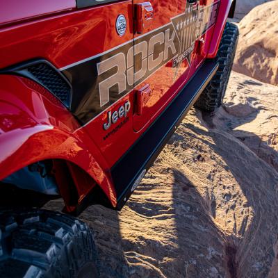 Jeep JL Side Step Sliders For 24-25 Wrangler JL 4 Door Models Set Rock Slide Engineering