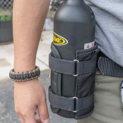 CO2 Tank 20 Oz Bottle Straight Jacket W/Belt Clip Power Tank