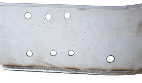 Rust Buster 1976-1986 Jeep CJ5, CJ7 &amp; CJ8 Forward Frame Section with Front Leaf Spring Mount RB1012
