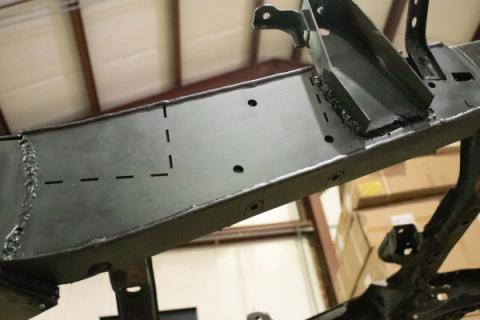Leaf Spring Frame Repair Kit for 2005-2015 Toyota Tacoma Driver Side Rust Buster Frameworks