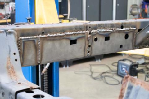 07-14 Toyota FJ Cruiser Center Frame Section Driver Side Rust Buster Frameworks
