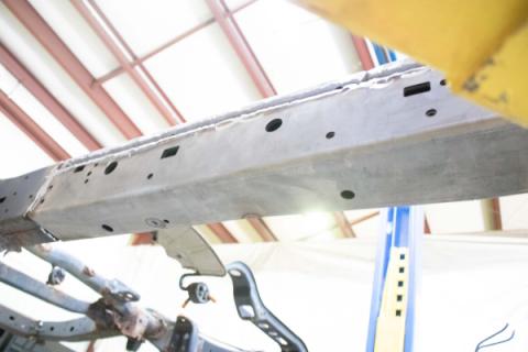 07-14 Toyota FJ Cruiser Center Frame Section Driver Side Rust Buster Frameworks