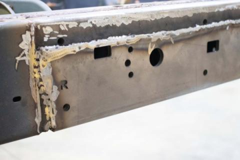 07-14 Toyota FJ Cruiser Center Frame Section Driver Side Rust Buster Frameworks