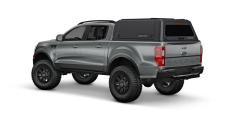 Ranger Truck Bed SmartCapEVOa  Adventure Matte Black 2024 Ford Ranger 5 Foot Short Bed SmartCap
