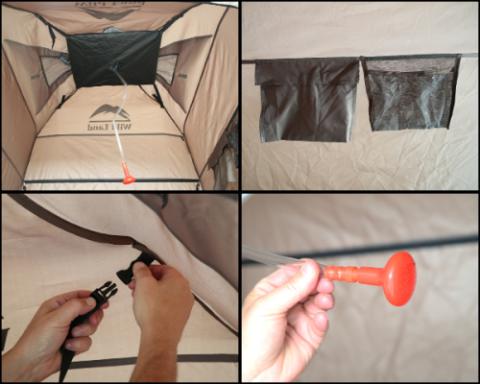 OVS Instant Portable Pop Up Shower Tent With Storage Bag Overland Vehicle Systems