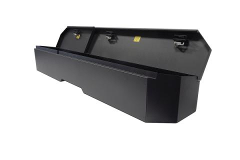 Rear Underseat Lockbox 19-22 Silverado/Sierra 1500 {19 New Body Style} / 20-21 2500HD/3500HD w/ Crew, Extended Cab Black Tuffy Security Products