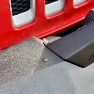 Appalachian Steel Stubby Front Bumper With Winch Plate Wrangler JK Rock Slide Engineering
