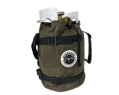 Organize With Overland Vehicle Systems Wax Canvas Propane Cover Overland Vehicle Systems