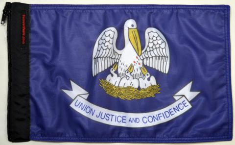 State Flag Louisiana Forever Wave