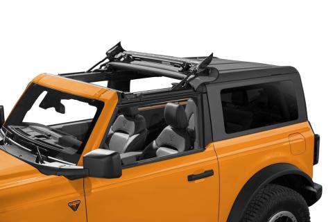 Bronco Soft Top Sunrider for Hardtop for Bronco Ford 2021-2024 Bronco Black Diamond Bestop