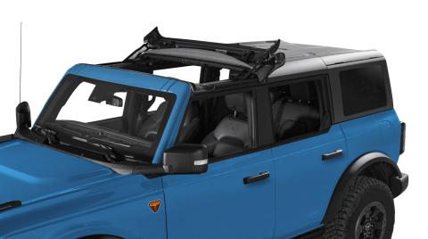Bronco Soft Top Sunrider for Hardtop for Bronco Ford 2021-2024 Bronco 4 Door Black Diamond Bestop