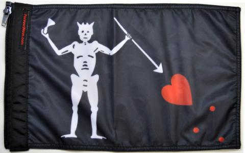Blackbeard Flag Forever Wave