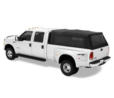 Supertop Truck Bed Cap For Ford 1999-2017 F-250SD/F-350SD 6.75 Foot Bed Black Diamond Fabric Bestop