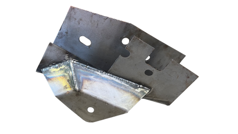 Rust Buster 2004-2008 Ford F-150 Center Rear Frame Section with Forward Leaf Spring Mount RB7071L/R