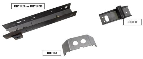 Rear Frame Rail Kit For 95-04 Toyota Tacoma Passenger Side Rust Buster Frameworks