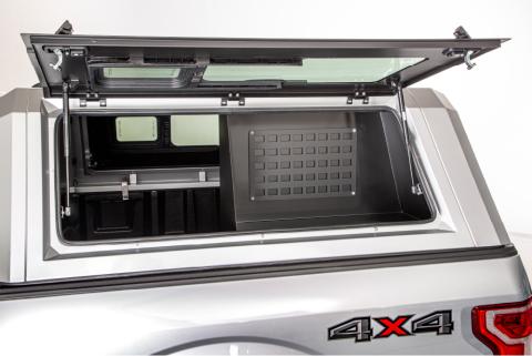 Half-Bin Length Full-Size EVO EVOa and EVOc Applications 5.5 Foot or 6.5 Foot Bed Left Side Mount SmartCap(R) ‚Дц–о—Ь‚Дм–ж‚Дм—о Fits Caps w/Serial #'s ending in "MB" "WH" or "SA"