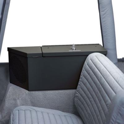 Security Speaker/Storage Lockbox - 92-95 Wrangler YJ / 93 Defender 110 / 94-95, 97 Defender 90 / 64-84 Land Cruiser 6-9 inch Locking Black Set of 2 Tuffy Security Products