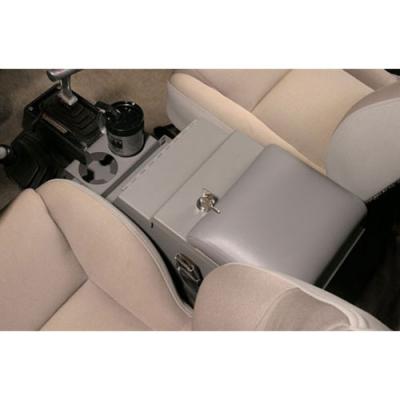 Deluxe Stereo Center Console Universal 10 Inch Wide Black Tuffy Security Products