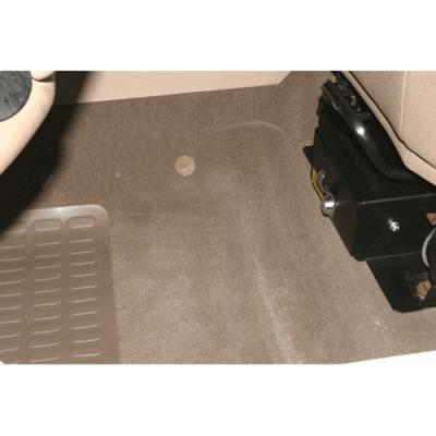 Front Driver Side Underseat Drawer - 97-02 Wrangjer TJ w/ Flip Seat Black Tuffy Security Products
