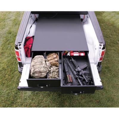 Truck Bed Security Drawer Universal Long Bed 8 ft. 14 Inch Tall Black Tuffy Security Products
