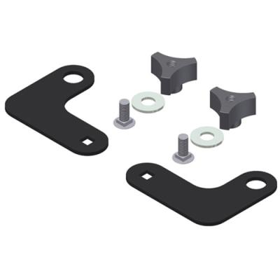 Premium Cargo Enclosure - 07-10 Wrangler JK 4-Door Mounting Kit 310-ALTMNT May Be Required Black Tuffy Security Products