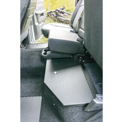Rear Underseat Locking Lid 09-10 Ram 1500 11-22 1500 19 1500 Classic 10-22 2500/3500  Extended Crew Cab Black Tuffy Security Products