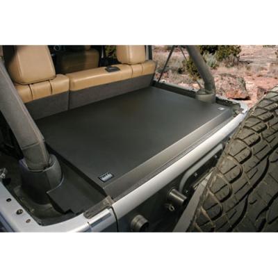 Deluxe Cargo Enclosure - 11-18 Wrangler JK Rear Seats Must Be Removed on 2-Door Models Black Tuffy Security Products