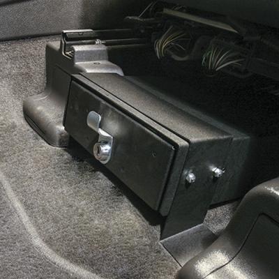 Front Underseat Drawer - 11-21 Explorer {Exc. Limited, Sport, ST} w/ Sufficient Mounting Space Black Tuffy Security Products