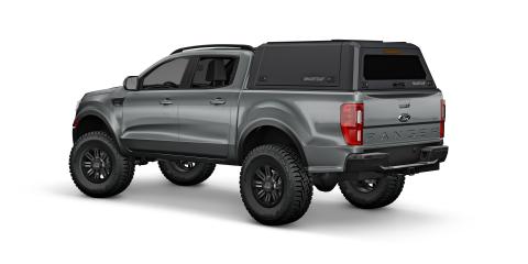 Ranger Truck Bed SmartCapEVOa  Adventure Matte Black 19-23 Ford Ranger 5 Foot Short Bed SmartCap