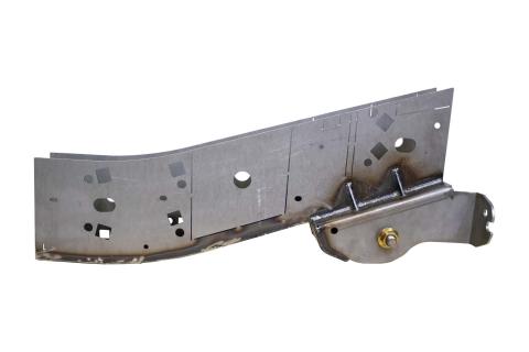 Forward Leaf Spring Frame Repair Kit Passenger Side For 09-14 Ford F-150 Rust Buster Frameworks