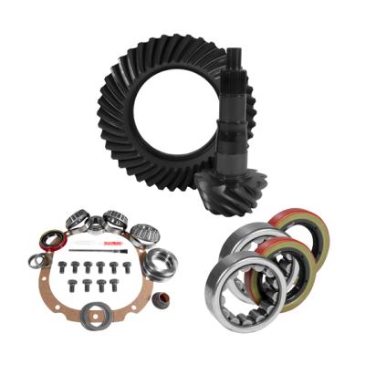 8.8 inch Ford 3.27 Rear Ring and Pinion Install Kit 2.53 inch OD Axle Bearings and Seals Yukon Gear & Axle