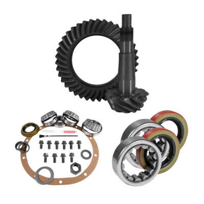 8.25 inch CHY 3.73 Rear Ring and Pinion Install Kit 1.618 inch ID Axle Bearings and Seals Yukon Gear & Axle