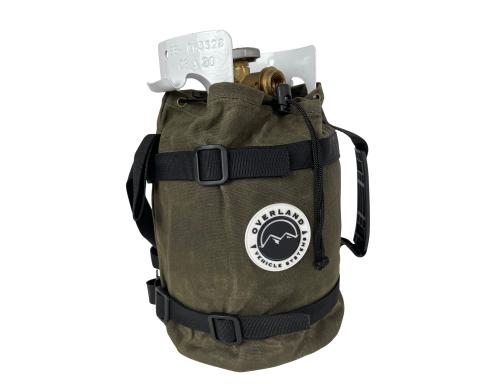 Organize With Overland Vehicle Systems Wax Canvas Propane Cover Overland Vehicle Systems