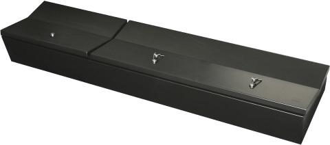 Rear Underseat Lockbox - 09-14 F-150 w/ Crew Cab w/o Subwoofer Black Tuffy Security Products