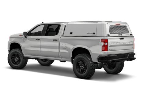Silverado/Sierra Truck Bed Cap SmartCap EVOc Commercial OEM White 20-24 Chevrolet Silverado/Sierra 2500/3500 HD 6.5 Foot Standard Bed SmartCap