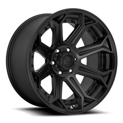 Aluminum Wheels 26X14 Siege D706 5 On 127 Matte Black 71.5 Bore -75 Offset Fuel Off Road Wheels