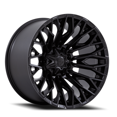 Aluminum Wheels 20X9 Strike FC865 MX 5 On 127/5 On 139.7 Blackout 87.1 Bore 1 Offset Fuel Off Road Wheels