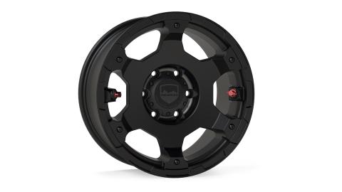 Nomad Off-Road Wheel Deluxe 6x139mm Metallic Black TeraFlex