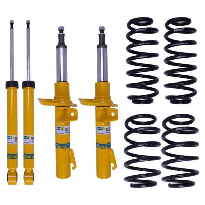 Suspension Kit Volkswagen Passat 2010-2007 Monotube Front Lowered Height 30mm up to 1040kg Axle Load Rear Lowered Height 30mm up to 1130kg Axle Load Without Electronic or Self-Leveling Suspension With 55mm Outside Strut Diameter B12 (Pro-Kit) Bilstein