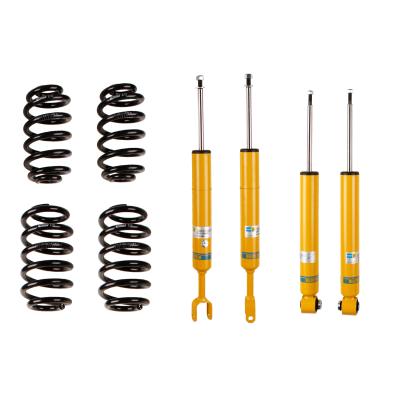 Suspension Kit Audi A4 Quattro 2008-2002 Monotube Front Lowered Height 30mm, up to 1090kg Axle Load Rear Lowered Height 30mm, up to 1150kg Axle Load From Chassis # 8E-5-400001 B12 (Pro-Kit) Bilstein