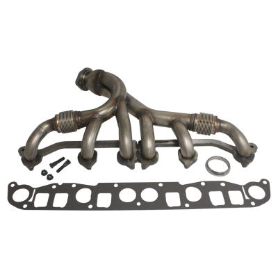 Exhaust Manifold Kit for 91-99 Jeep TJ, YJ, XJ, MJ, ZJ, Models w/ 4.0L Engine Crown Automotive