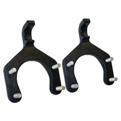 Tow Hook Set for 2007-2018 Jeep JK Wrangler, Includes 2 Tow Hooks Crown Automotive