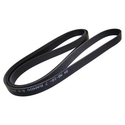 Accessory Drive Belt for Select Jeep TJ Wrangler, WK Gr. Cherokee, XK Commander Crown Automotive