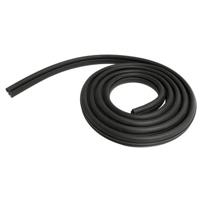 Front Door Weatherstrip for 2008-2012 Jeep KK Liberty, Black Rubber, L or R Crown Automotive