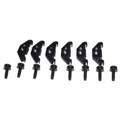 Complete Hard Top Hardware Kit for 2007-2018 Jeep JK Wrangler w/ Hard Top Crown Automotive