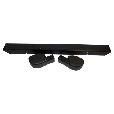 Front Bumper Kit for 97-06 Jeep TJ Wrangler, Black, Includes Bumper & End Caps Crown Automotive