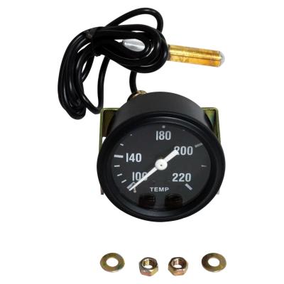 Temperature Gauge for 1941-1945 MB and 1945-1947 CJ-2A, Fits 2 Inch Diameter Hole Crown Automotive