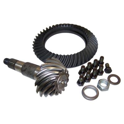 D44 Rear Axle Ring & Pinion Kit for Jeep JK Wrangler w/ 1/2 Inch Ring Gear Bolts 3.21 Ratio Crown Automotive