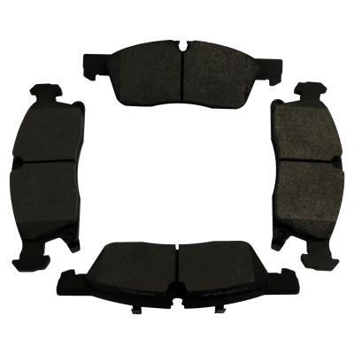 Front Brake Pad Set for 2011-2021 Jeep WK Grand Cherokee w/o SRT, Left and Right Crown Automotive